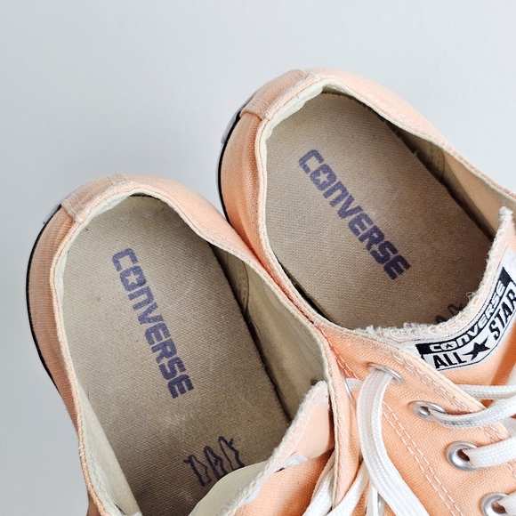 Converse Chuck Taylor All Star Low Coral 155573F Size M7 W9 Unisex Casual Shoes - Picture 10 of 15